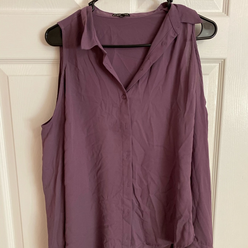 Express PurpleBlouse